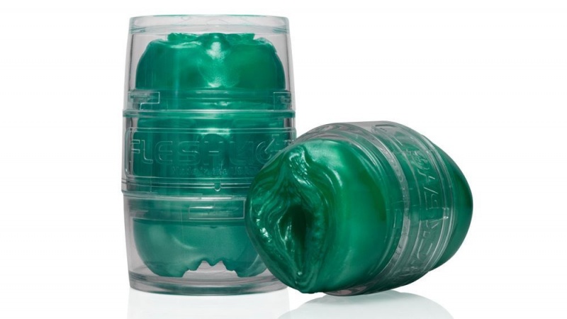 Fleshlight Quickshot Alien Lady/Butt - Metallic Green Freaks Male Masturbators | RIYADH OBLQM8726