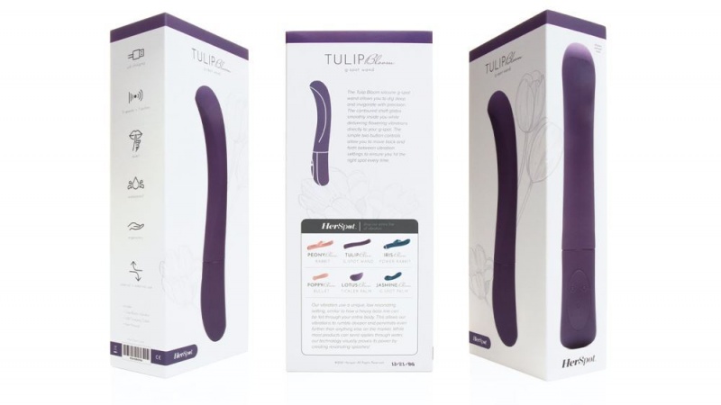 Fleshlight Tulip Bloom G-spot Wand Vibrators | RIYADH IBZPC1539